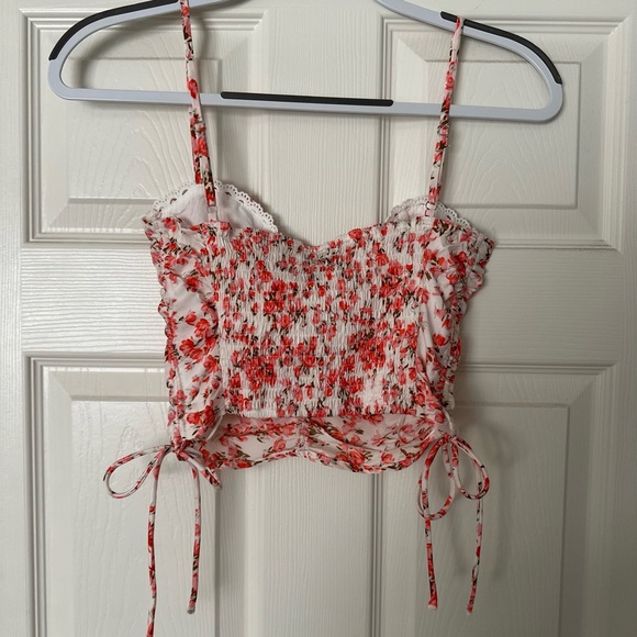 Princess Polly Pink Floral Top - Picture 2 of 2